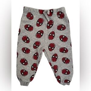 Marvel Gray Kids Spider-Man Print Jogger Pants